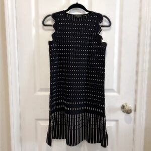 Ted baker scalloped dress